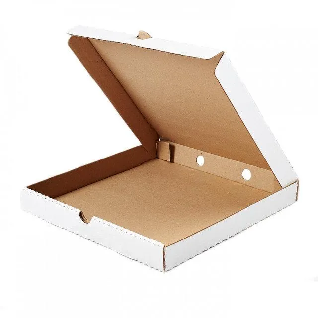 Коробка под пиццу (микрогафр.) 25*25*3,5 см 