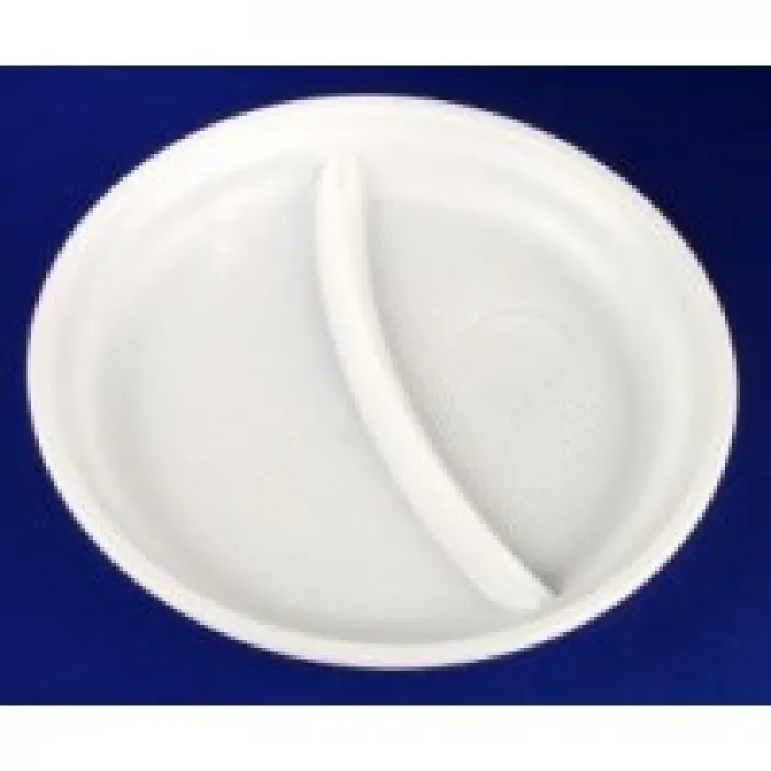 Набор тарелок пластиковых  2х/секц. d 20,5см  10шт/уп