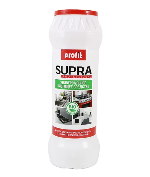 Profit Supra (пемолюкс) чистящий порошок с дезинфицирующим эффектом 400 гр.